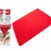 Pyramid Pan Non Stick Silicon Cooking Mat Oven Baking Tray Fat Reducing